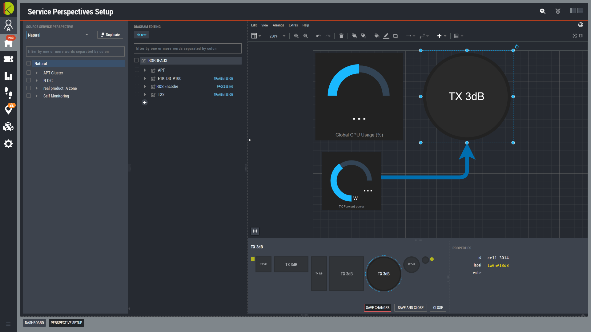 Kybio V.5 - Dashboard