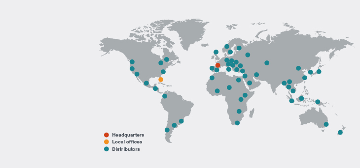 Worldcast Systems Global presence