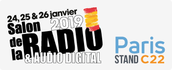 Retrouvez-nous au salon de la radio 2019